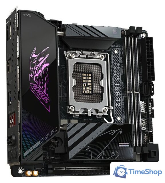 Материнская плата Gigabyte Z890I Aorus Ultra - Изображение №2 — Интернет-магазин Time-Shop