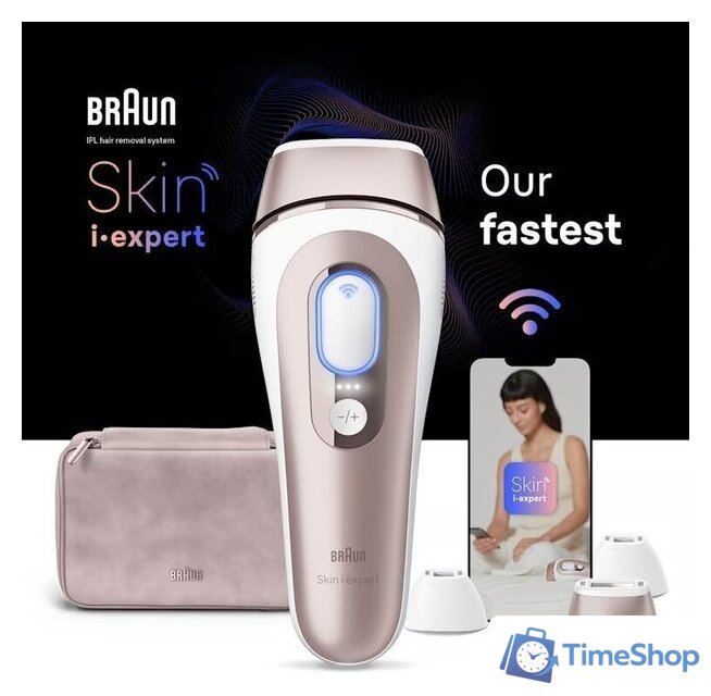 Фотоэпилятор Braun IPL Skin i·expert PL7257 - Изображение №3 — Интернет-магазин Time-Shop