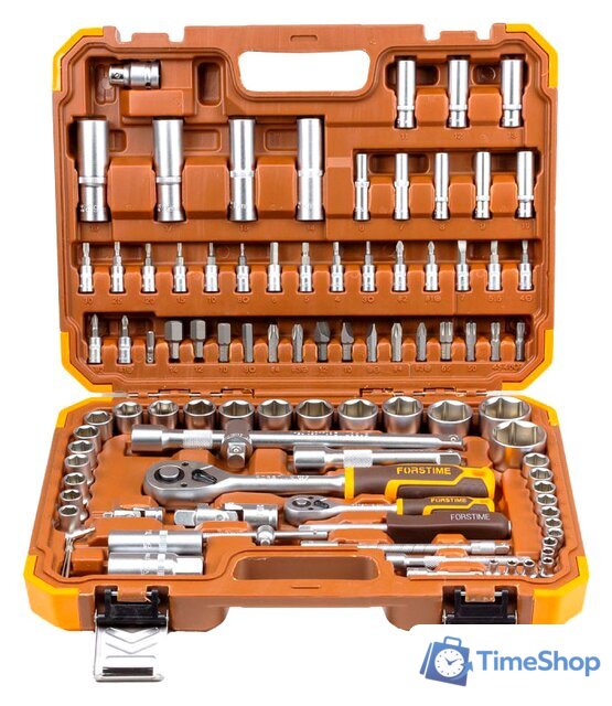 Универсальный набор инструментов Forstime FT-4821-5 (82 предмета) - Изображение №1 — Интернет-магазин Time-Shop