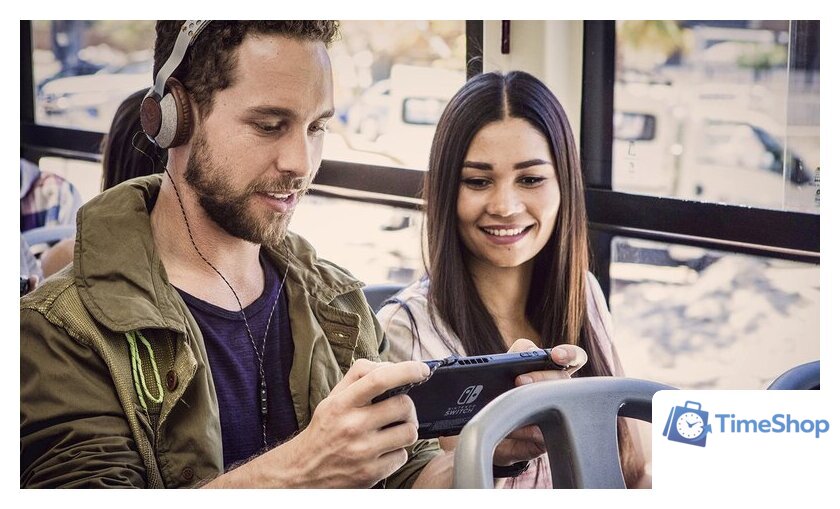 Игровая приставка Nintendo Switch 2019 (с серыми Joy-Con) - Изображение №11 — Интернет-магазин Time-Shop