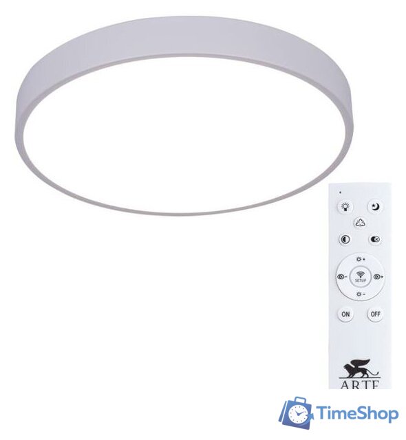 Припотолочная люстра Arte Lamp Arena A2661PL-1WH - Изображение №1 — Интернет-магазин Time-Shop