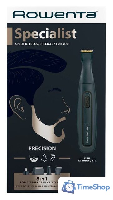 Триммер для бороды и усов Rowenta Nomad Specialist TN3651F0 - Изображение №8 — Интернет-магазин Time-Shop