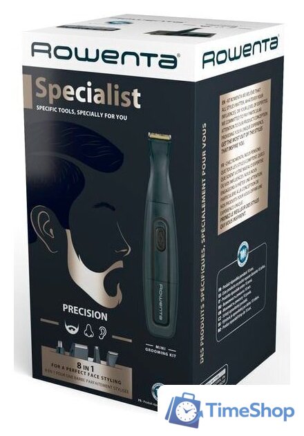 Триммер для бороды и усов Rowenta Nomad Specialist TN3651F0 - Изображение №7 — Интернет-магазин Time-Shop