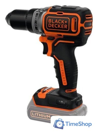 Дрель-шуруповерт Black & Decker BL186N (без АКБ) - Изображение №2 — Интернет-магазин Time-Shop