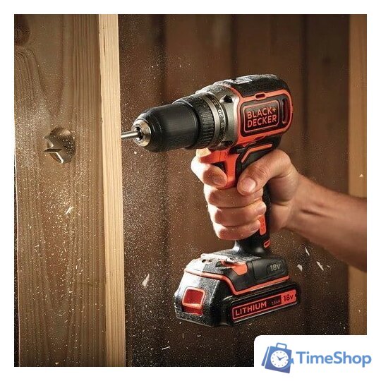 Дрель-шуруповерт Black & Decker BL186N (без АКБ) - Изображение №4 — Интернет-магазин Time-Shop