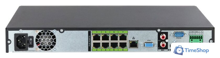 Сетевой видеорегистратор Dahua DHI-NVR5208-8P-EI2 - Изображение №2 — Интернет-магазин Time-Shop