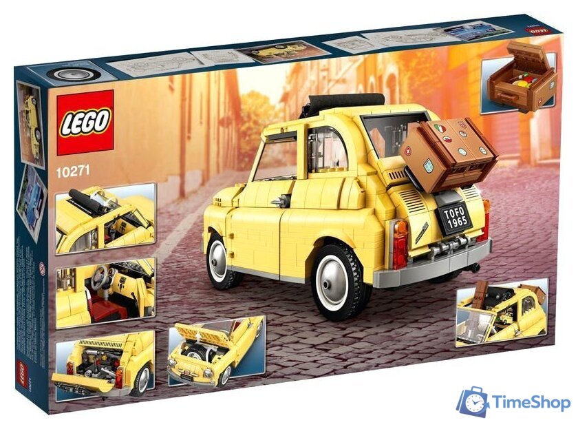 Конструктор LEGO Creator 10271 Fiat 500 - Изображение №2 — Интернет-магазин Time-Shop