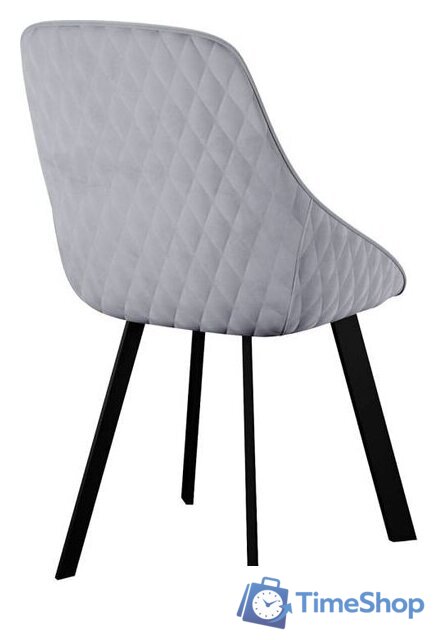 Стул DikLine 246 поворотный (Z46 перламутр/ножки черные) - Изображение №3 — Интернет-магазин Time-Shop