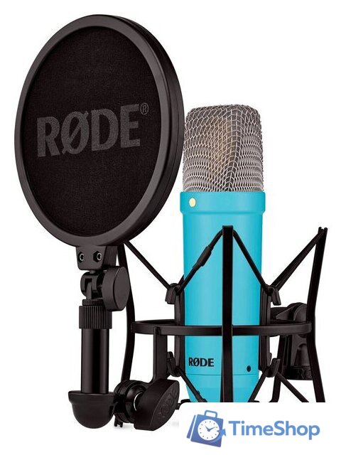 Проводной микрофон RODE NT1 Signature Series (голубой) - Изображение №1 — Интернет-магазин Time-Shop