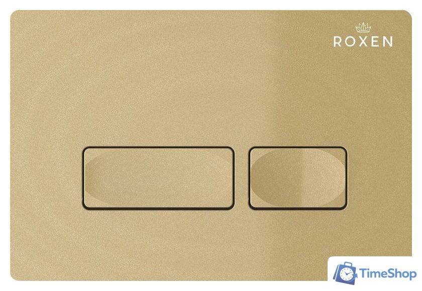 Унитаз подвесной Roxen Egg в комплекте с инсталляцией StounFix Dual Fresh 6 в 1 968085 (кнопка: брашированное золото) - Изображение №12 — Интернет-магазин Time-Shop