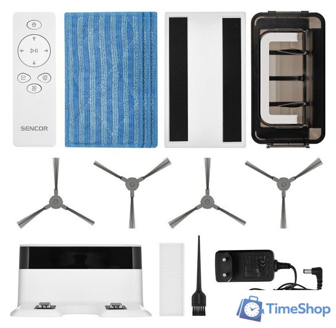 Робот-пылесос Sencor SRV 1550WH - Изображение №4 — Интернет-магазин Time-Shop