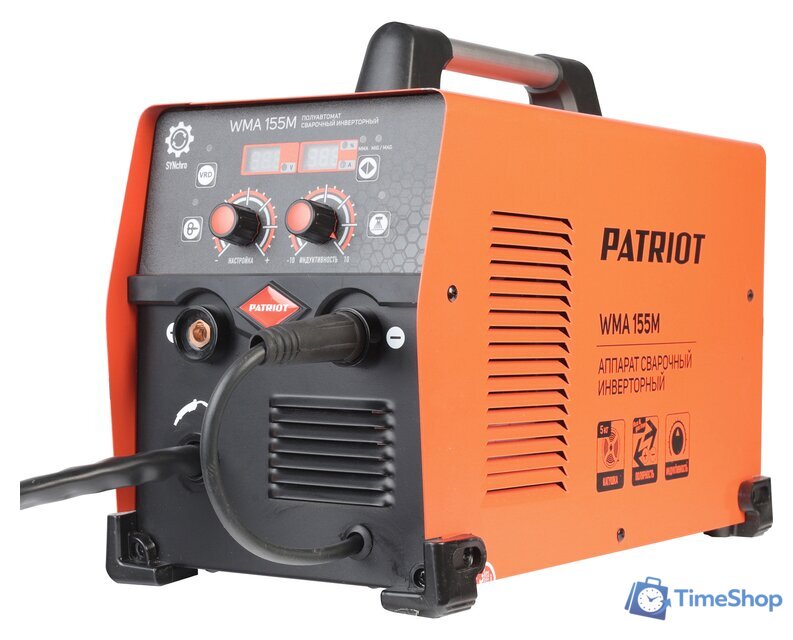 Сварочный инвертор Patriot WMA 155 M - Изображение №1 — Интернет-магазин Time-Shop
