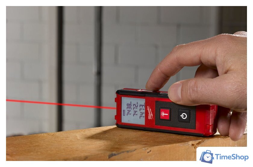 Лазерный дальномер Milwaukee LDM 30 4933459276 - Изображение №5 — Интернет-магазин Time-Shop
