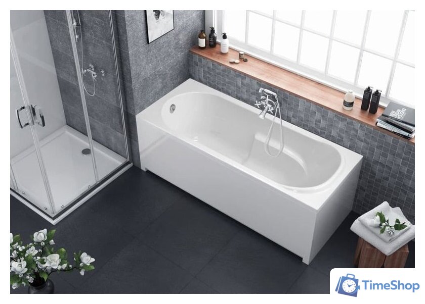 Ванна Berges Wasserhaus Lumbo 170x75 050006 (с каркасом) - Изображение №3 — Интернет-магазин Time-Shop