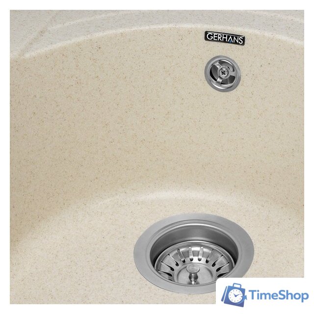 Кухонная мойка Gerhans A01 (бежевый) - Изображение №4 — Интернет-магазин Time-Shop