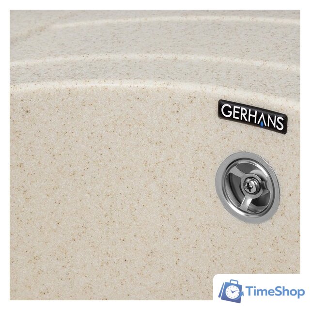Кухонная мойка Gerhans A01 (бежевый) - Изображение №5 — Интернет-магазин Time-Shop