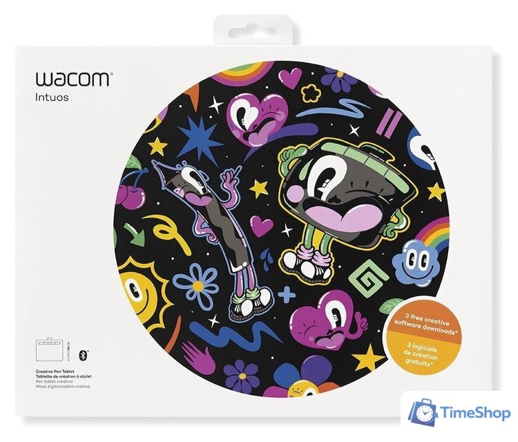 Графический планшет Wacom Intuos CTL-6100WL (фисташковый зеленый, средний размер) - Изображение №6 — Интернет-магазин Time-Shop