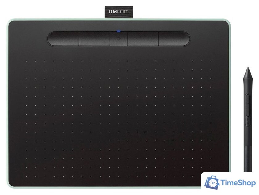 Графический планшет Wacom Intuos CTL-6100WL (фисташковый зеленый, средний размер) - Изображение №1 — Интернет-магазин Time-Shop