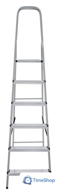 Лестница-стремянка Новая высота NV 113 комбинированная 6 ступеней - Изображение №4 — Интернет-магазин Time-Shop