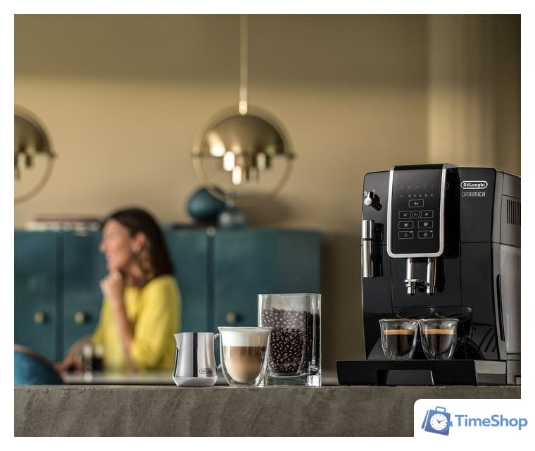 Кофемашина DeLonghi Dinamica ECAM 350.15.B - Изображение №9 — Интернет-магазин Time-Shop