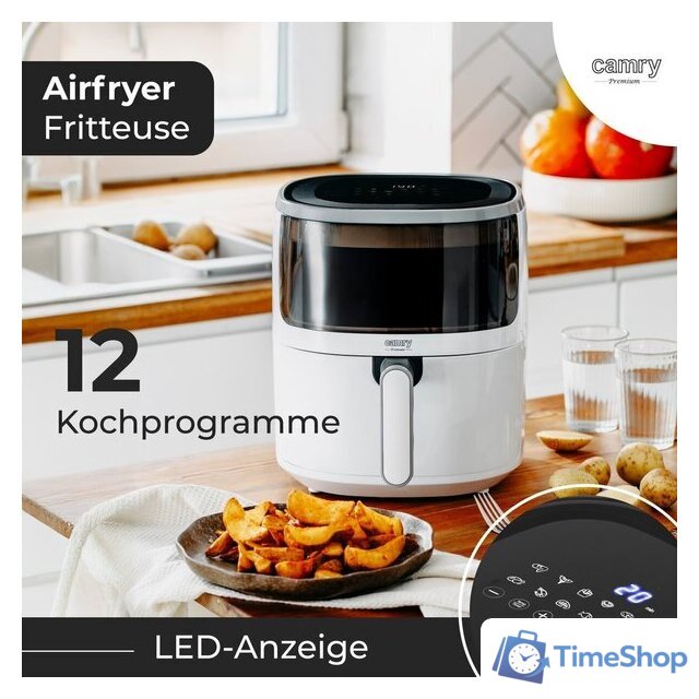 Аэрогриль (аэрофритюрница) Camry CR 6313 - Изображение №29 — Интернет-магазин Time-Shop