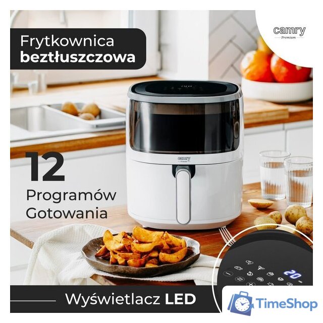 Аэрогриль (аэрофритюрница) Camry CR 6313 - Изображение №27 — Интернет-магазин Time-Shop