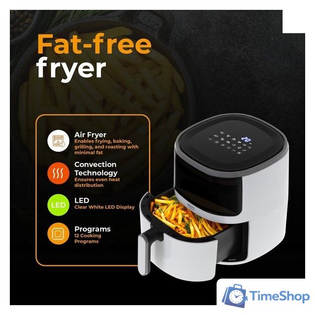 Аэрогриль (аэрофритюрница) Camry CR 6313 - Изображение №20 — Интернет-магазин Time-Shop