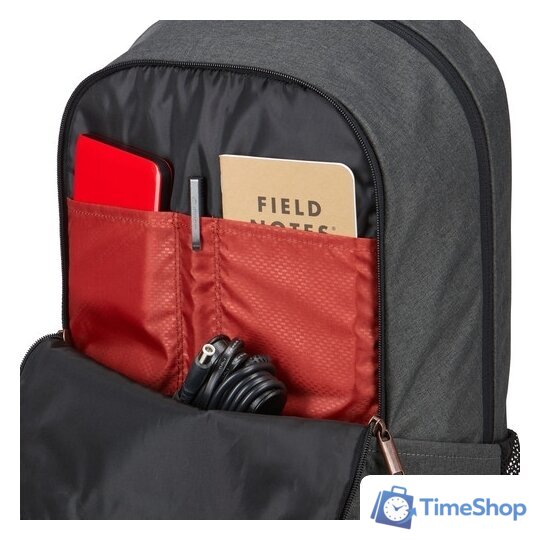 Городской рюкзак Case Logic Era ERABP-116-OBSIDIAN - Изображение №6 — Интернет-магазин Time-Shop