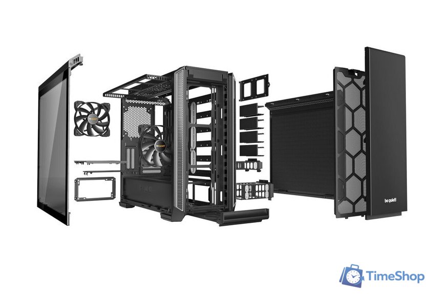 Корпус be quiet! Silent Base 601 BGW27 (черный/серебристый) - Изображение №4 — Интернет-магазин Time-Shop