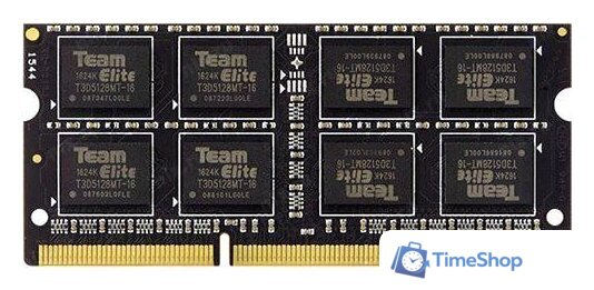 Оперативная память Team Elite 16GB DDR4 SODIMM PC4-25600 TED416G3200C22-S01 - Изображение №1 — Интернет-магазин Time-Shop