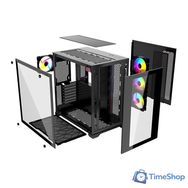 Корпус Powercase Vision CVBA-L4 - Изображение №6 — Интернет-магазин Time-Shop