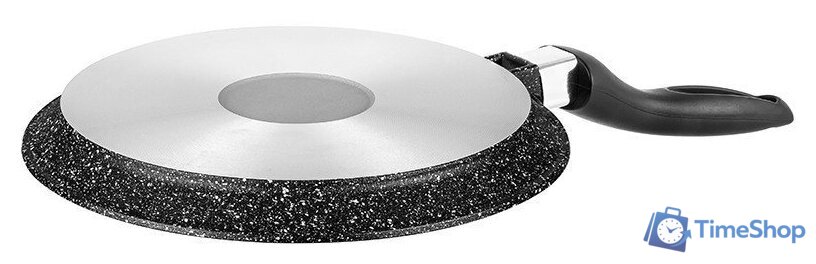 Блинная сковорода Elan Gallery Гармония вкуса 120112 (черный мрамор) - Изображение №3 — Интернет-магазин Time-Shop