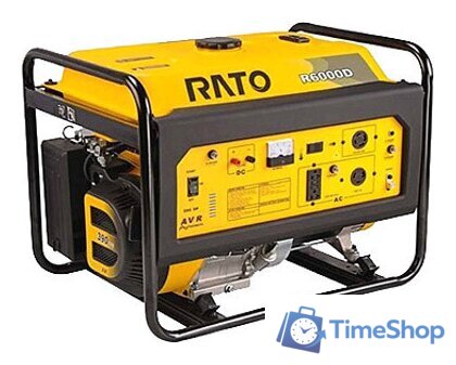 Бензиновый генератор Rato R6000 - Изображение №1 — Интернет-магазин Time-Shop