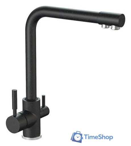 Смеситель MARRBAXX Карельский камень КМ006/Q4 (черный) - Изображение №1 — Интернет-магазин Time-Shop