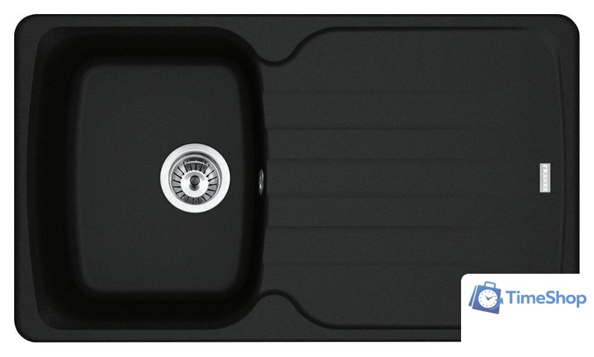 Кухонная мойка Franke Antea AZG 611-86 114.0676.247 (матовый черный) - Изображение №1 — Интернет-магазин Time-Shop