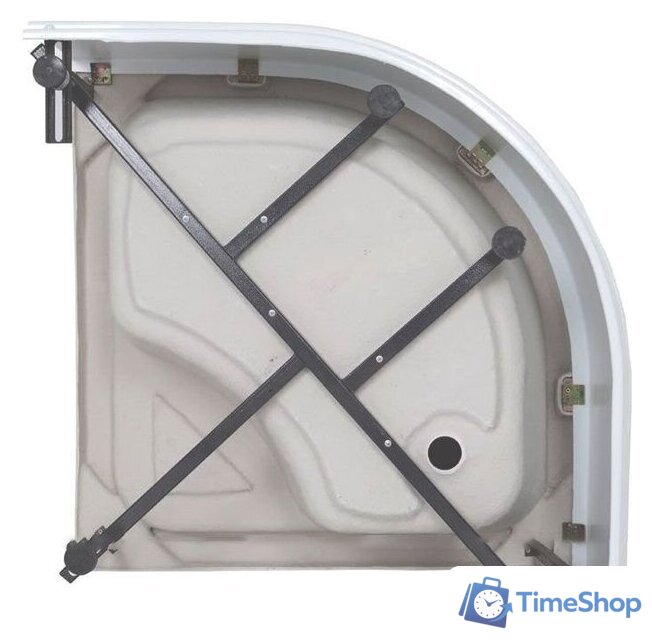 Душевой поддон Aquanet Optimal 90х90x48 293351 - Изображение №4 — Интернет-магазин Time-Shop