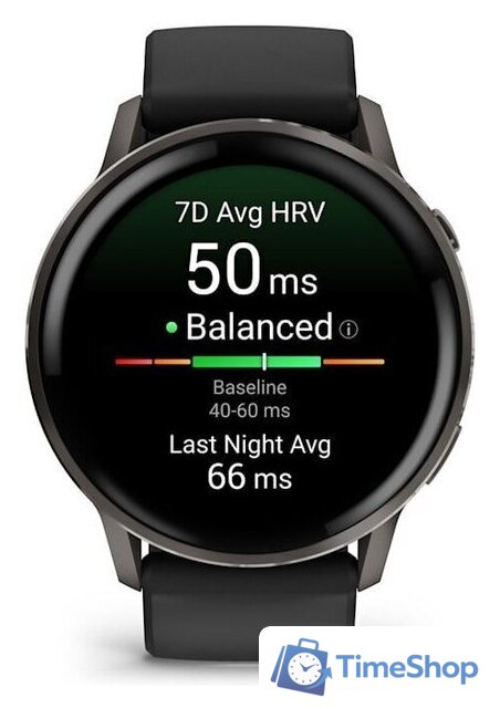 Умные часы Garmin Venu 4 45 мм (черный) - Изображение №2 — Интернет-магазин Time-Shop