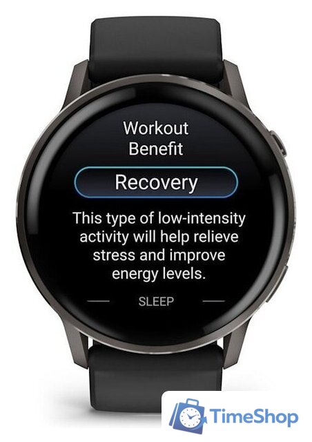 Умные часы Garmin Venu 4 45 мм (черный) - Изображение №4 — Интернет-магазин Time-Shop