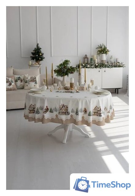 Скатерть Listelle Пряничный домик 515608 - Изображение №1 — Интернет-магазин Time-Shop