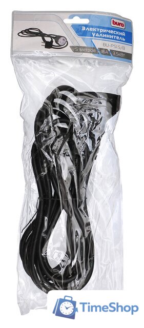 Удлинитель Buro BU-PS1.5/B - Изображение №4 — Интернет-магазин Time-Shop