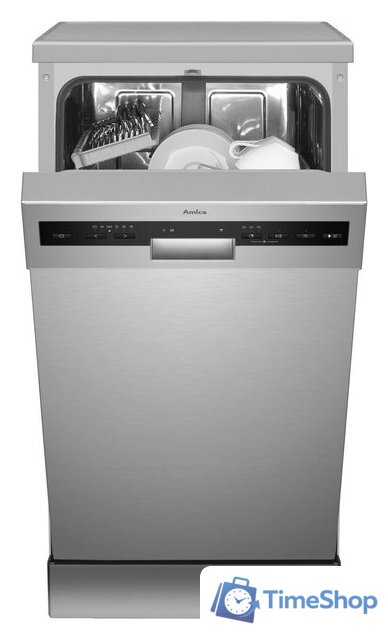 Отдельностоящая посудомоечная машина Amica DFM41E6qISN - Изображение №4 — Интернет-магазин Time-Shop