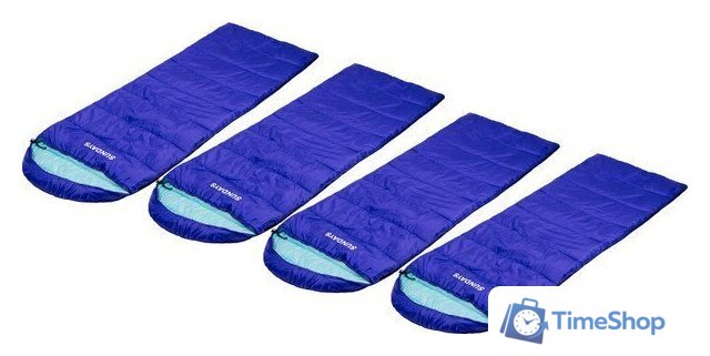 Спальный мешок Sundays ZC-SB010 (4 шт, синий) - Изображение №1 — Интернет-магазин Time-Shop