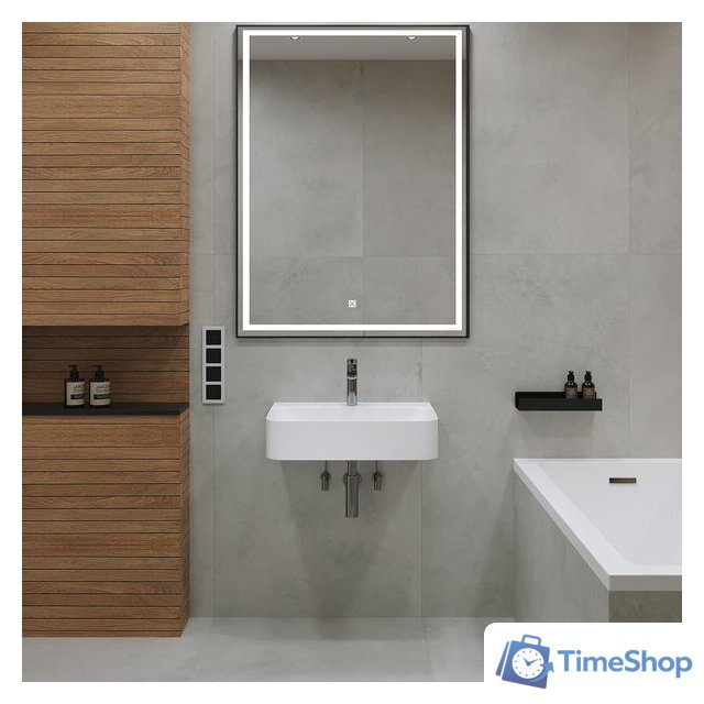 Умывальник Wellsee Clermont 302609000 с донным клапаном click-clack - Изображение №8 — Интернет-магазин Time-Shop