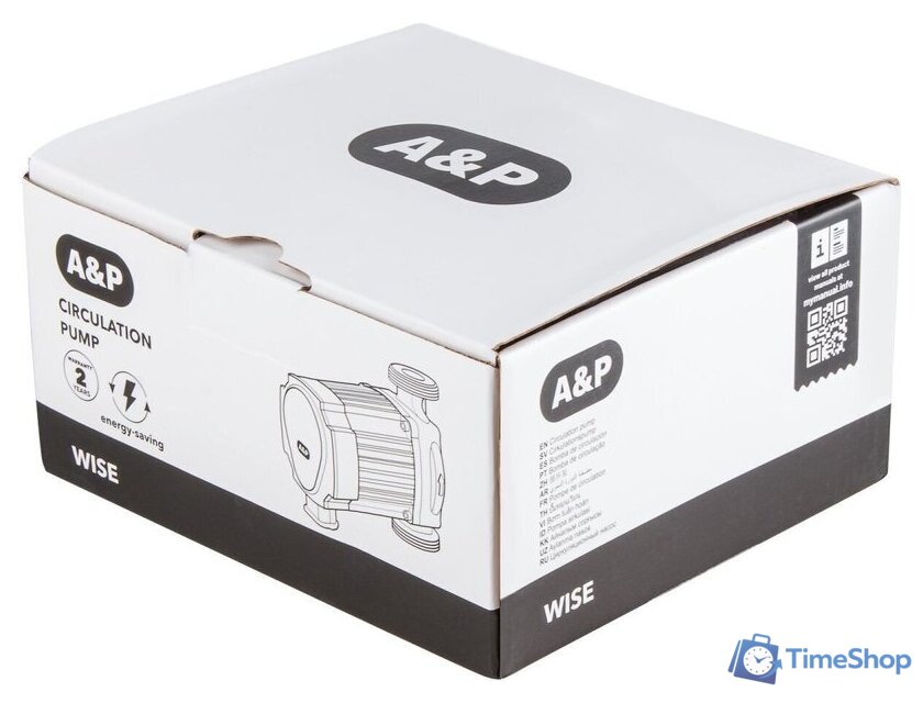 Циркуляционный насос A&P Wise-25/60-180 - Изображение №6 — Интернет-магазин Time-Shop