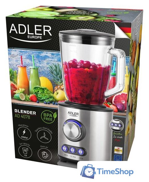 Стационарный блендер Adler AD 4078 - Изображение №8 — Интернет-магазин Time-Shop