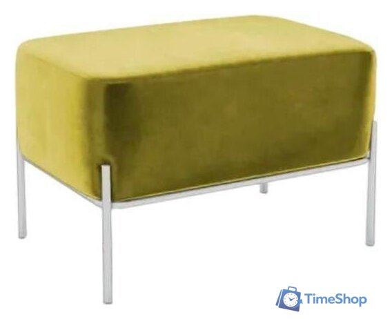 Банкетка Hype Mebel Баг (белый/золото) - Изображение №1 — Интернет-магазин Time-Shop