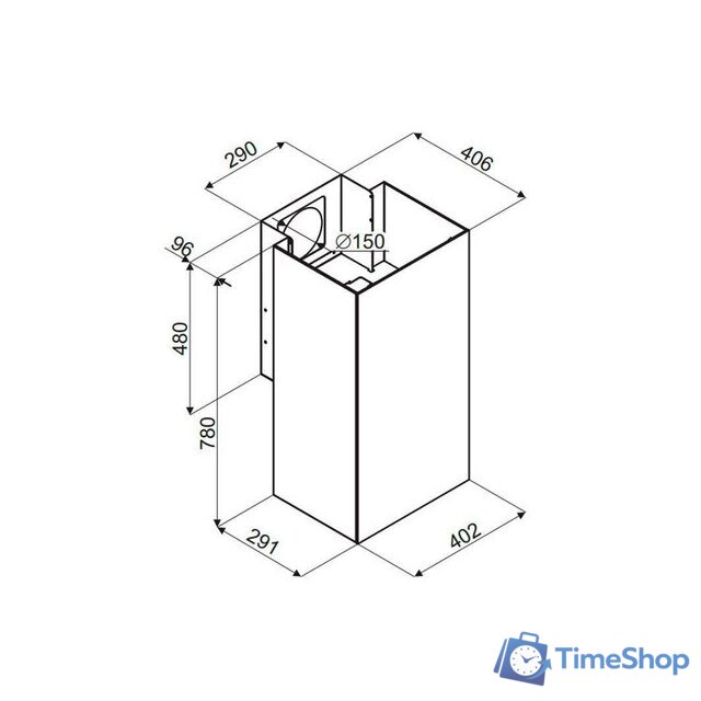Кухонная вытяжка MAUNFELD Bath Plus 402 (белый) - Изображение №14 — Интернет-магазин Time-Shop