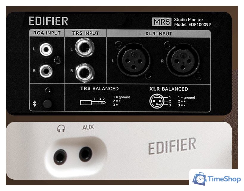 Монитор ближнего поля Edifier MR5 (черный) - Изображение №9 — Интернет-магазин Time-Shop