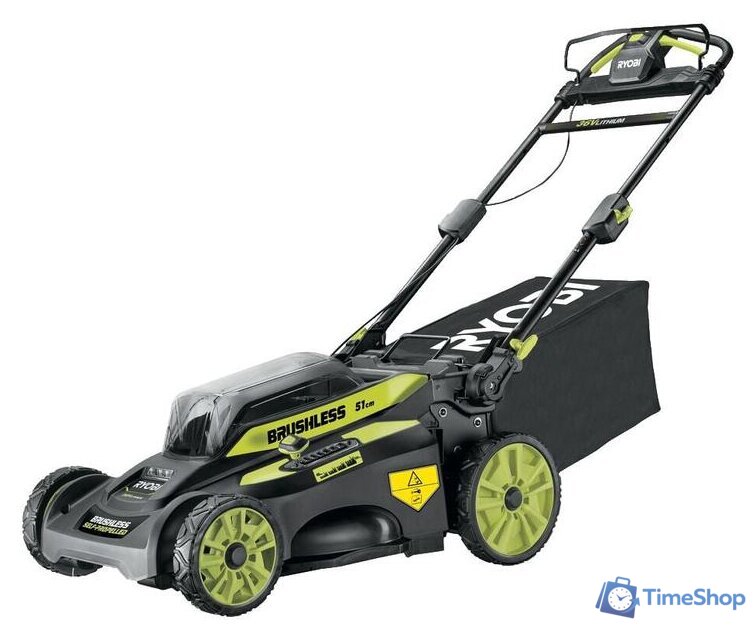 Газонокосилка Ryobi RY36LMX51A-160 (с 1-им АКБ) - Изображение №1 — Интернет-магазин Time-Shop
