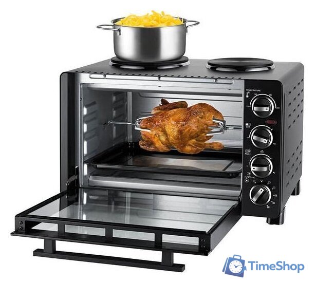 Мини-печь Unold 68885 - Изображение №3 — Интернет-магазин Time-Shop